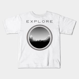 Go Outside And Explore Kids T-Shirt